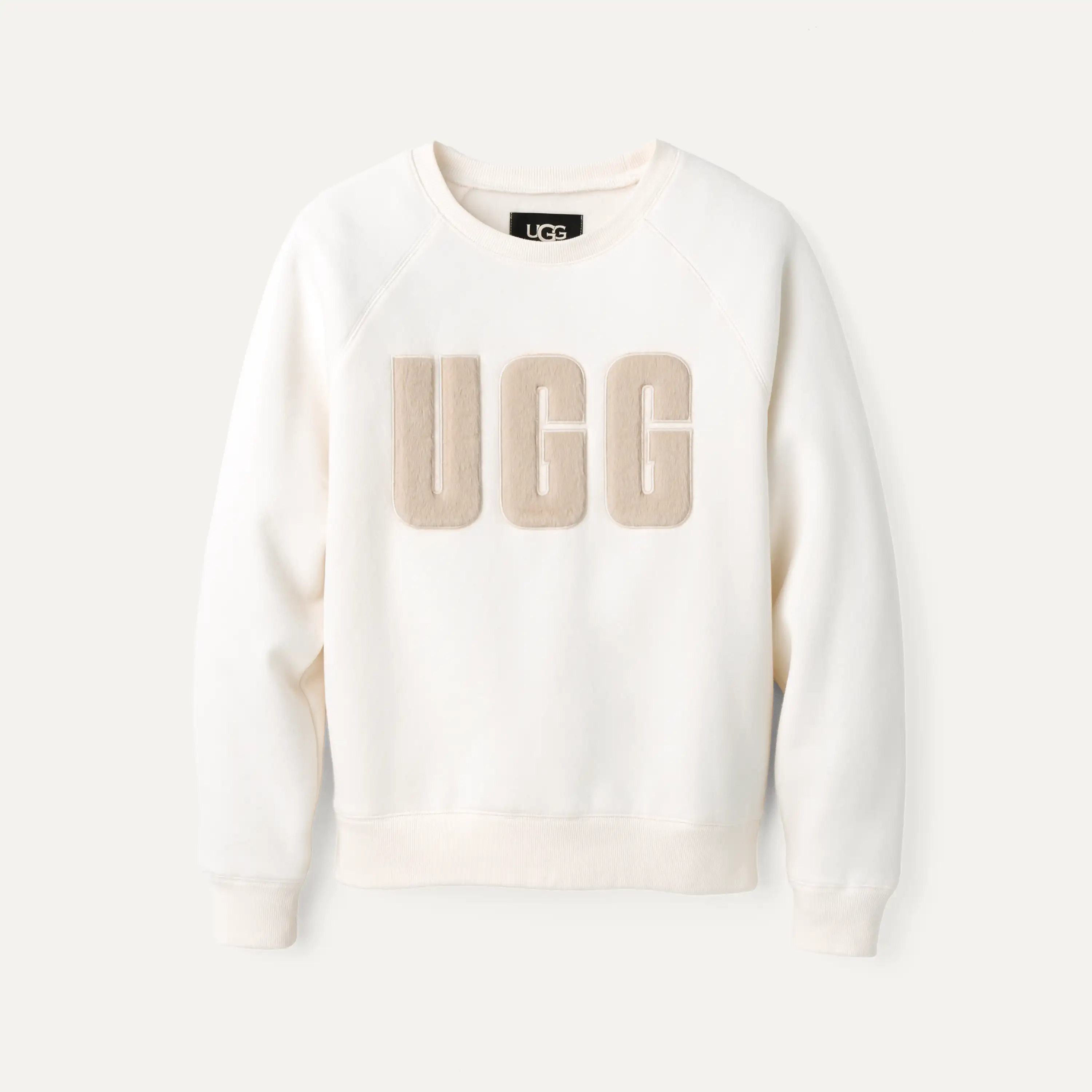 UGG Madeline Fuzzy Logo Crewneck Top for Women | UGG® UK
